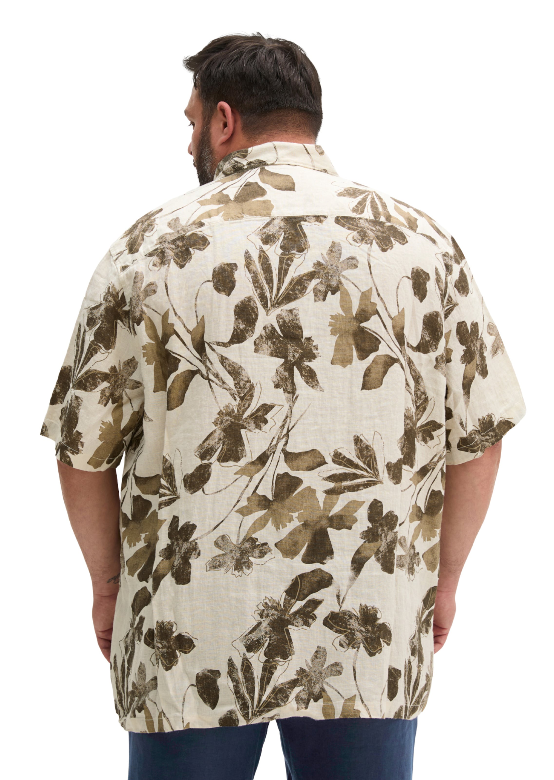 Marc O'Polo Regular Fit Hemd in Beige