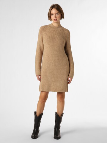 MORE & MORE Gebreide jurk in Beige