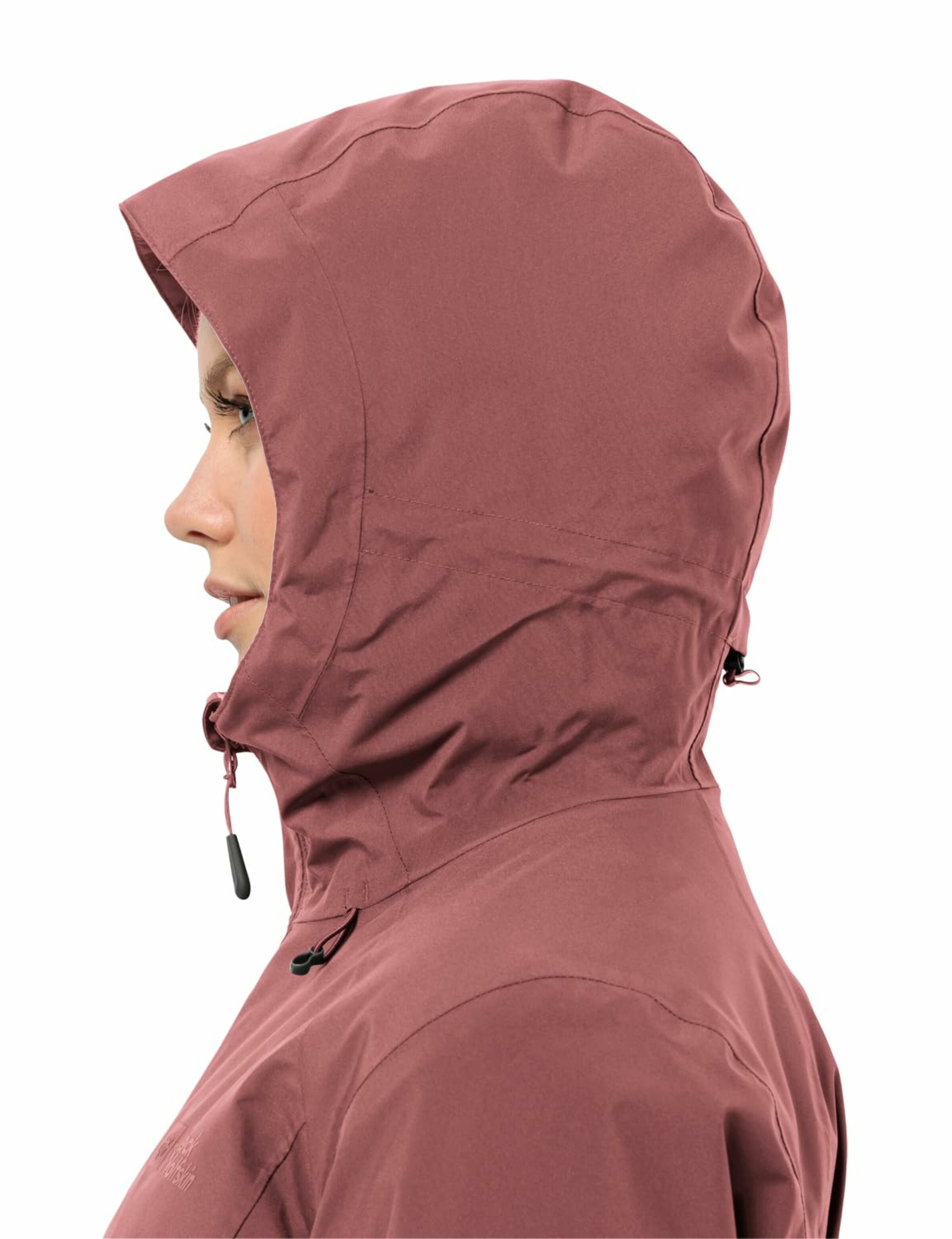 JACK WOLFSKIN Outdoor Jacket 'Heidelstein' in Red