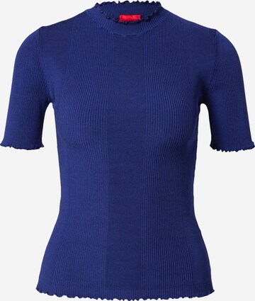 HUGO Sweater 'Swittlona' in Blue: front