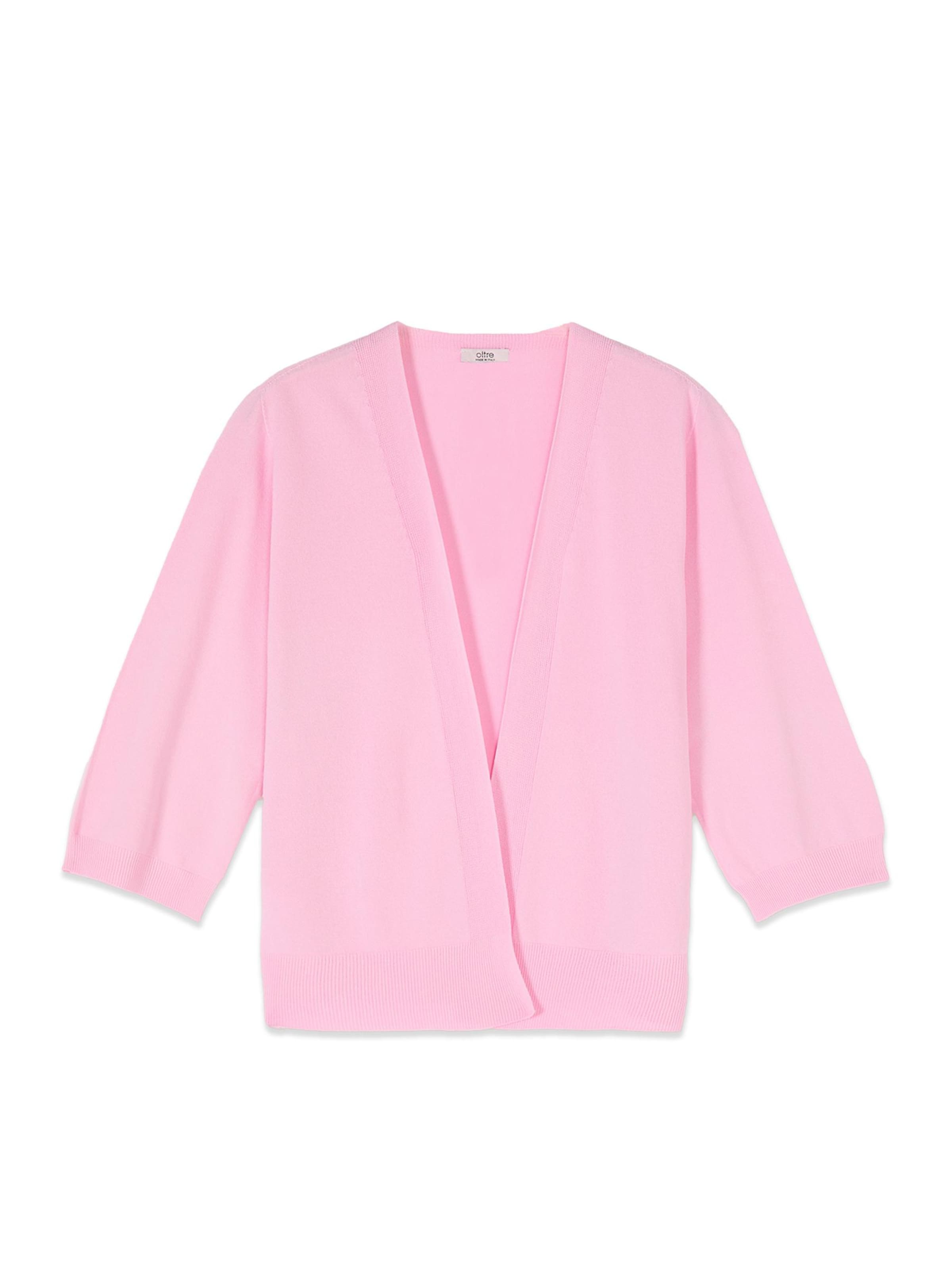 oltre Sweatvest in Roze: voorkant