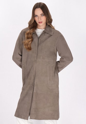 Cappotto di mezza stagione di DreiMaster Vintage in grigio: frontale