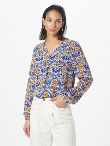 MORE & MORE Blouse in Blue: front