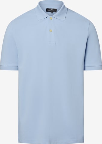 Nils Sundström Poloshirt in Blau: Vorderseite