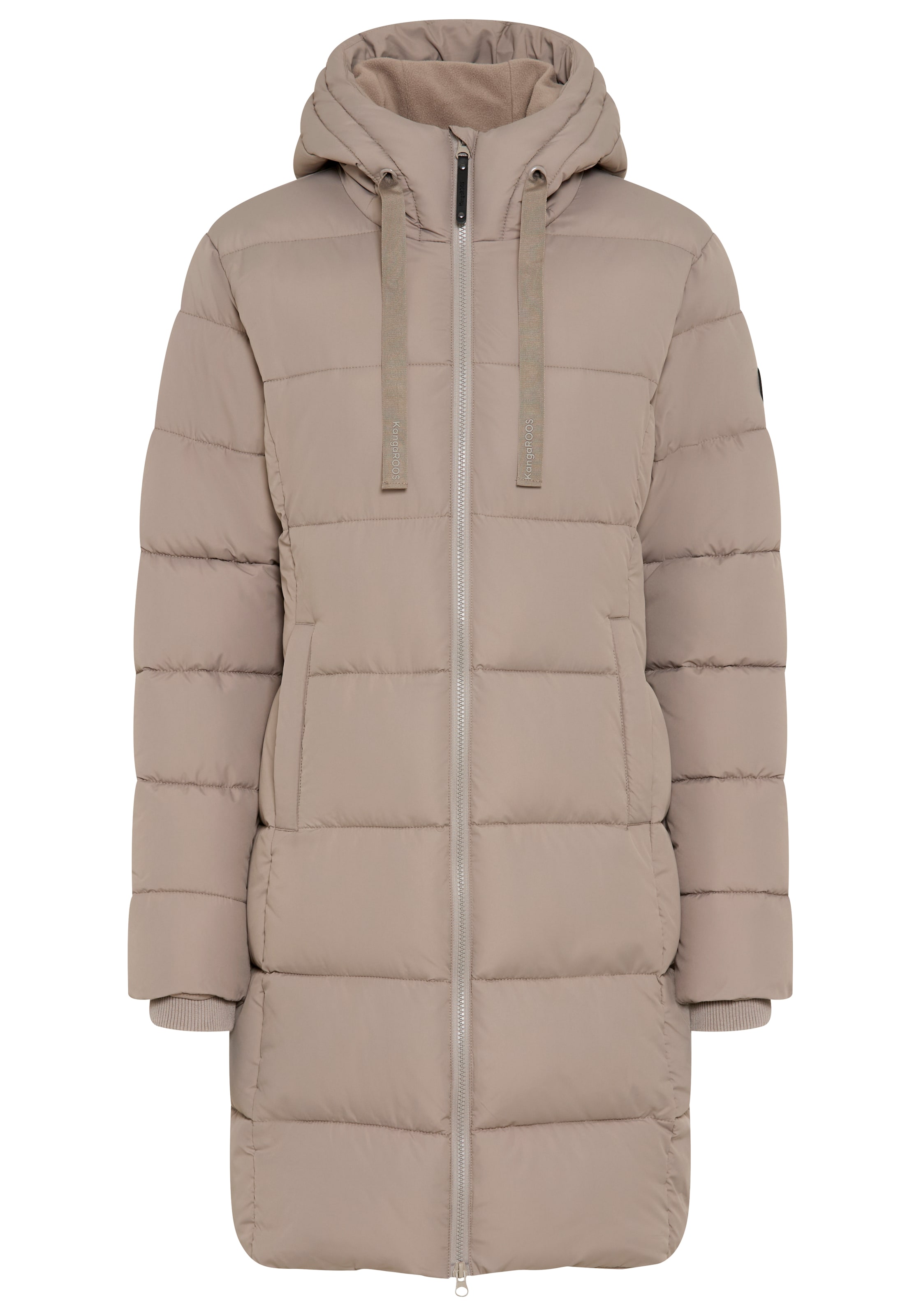 KangaROOS Winter Coat in Beige: front