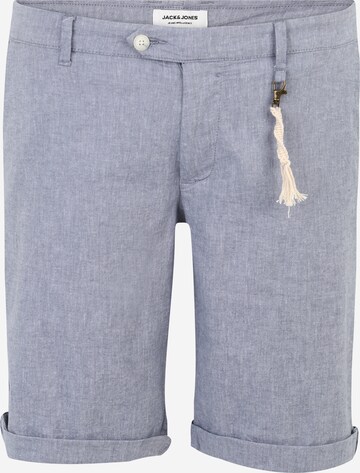 Pantalon chino 'SKY' Jack & Jones Plus en bleu : devant