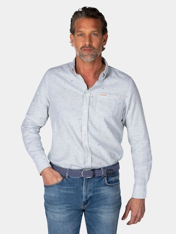 Coupe regular Chemise 'Emerson' NZA New Zealand Auckland en vert : devant