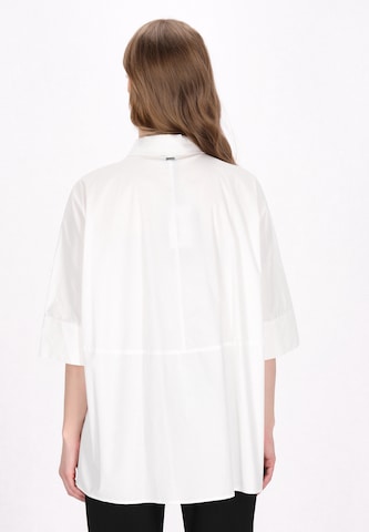 DreiMaster Klassik - Blusa 'Classic Look' em branco