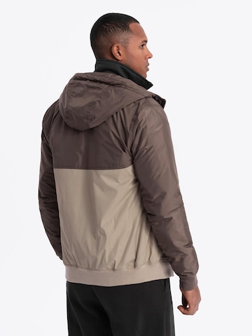 Ombre Between-Season Jacket 'OM-JANP-0194' in Beige