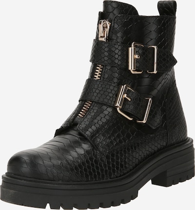 PS Poelman Boots en or / noir, Vue avec produit