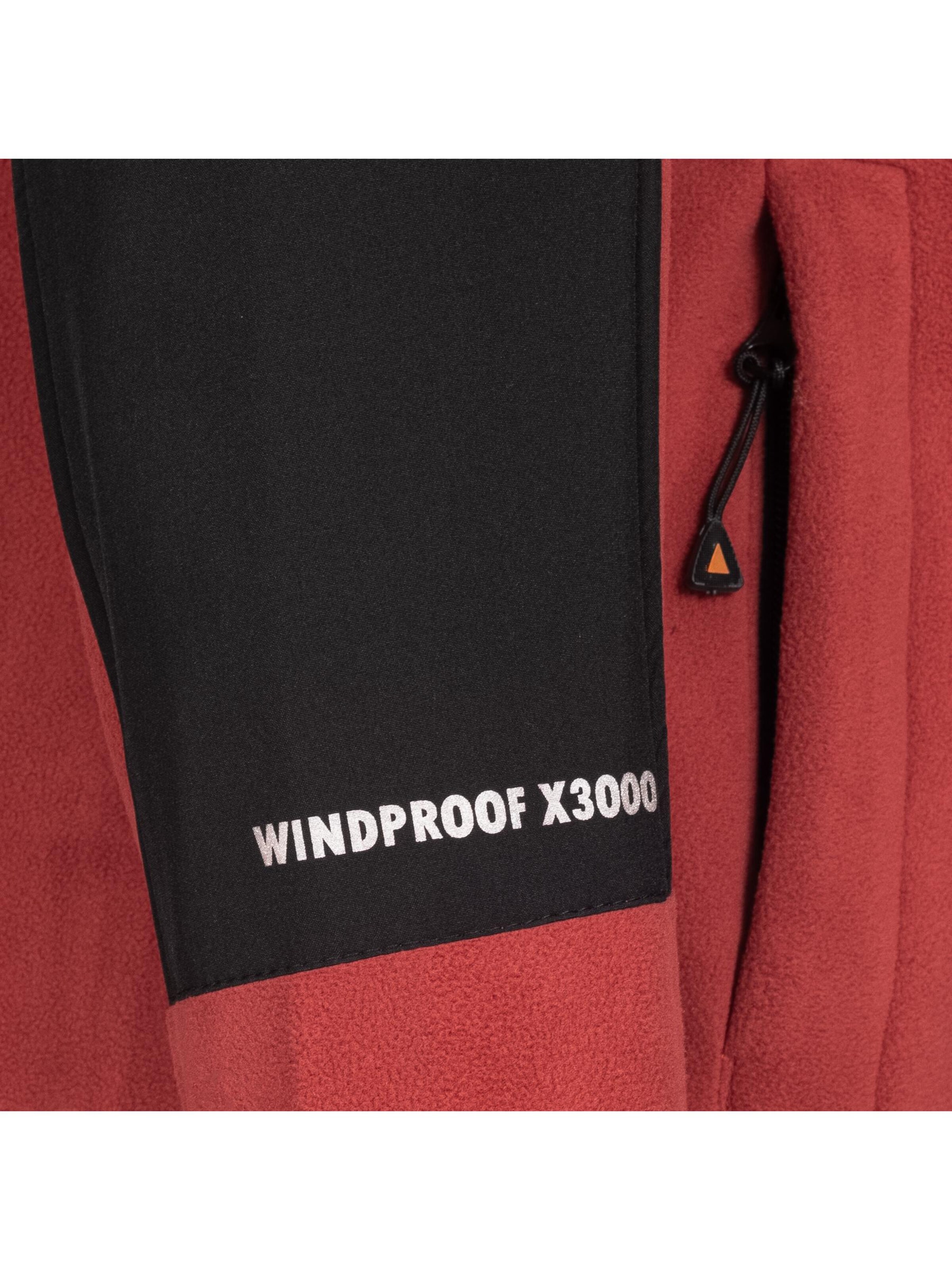 deproc Fleecejacke 'CANADA MN'‌‌‌‌‌ in Rot