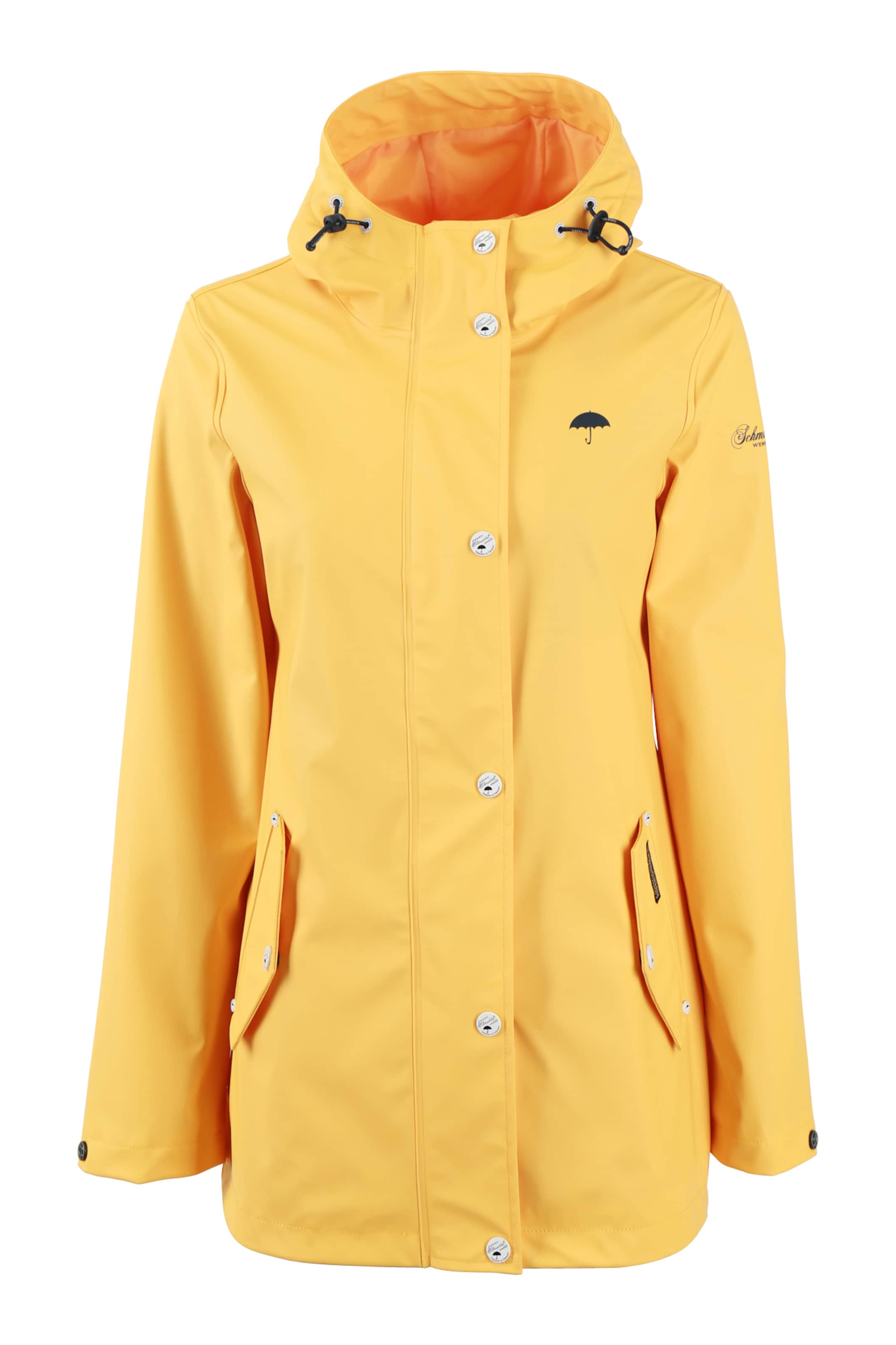 Schmuddelwedda Функционално яке в жълто: отпред