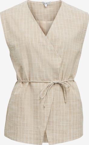 OBJECT Pukuliivi 'OBJPAULA YUI' värissä beige: etupuoli