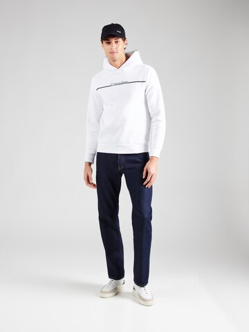 Calvin Klein Μπλούζα φούτερ σε λευκό
