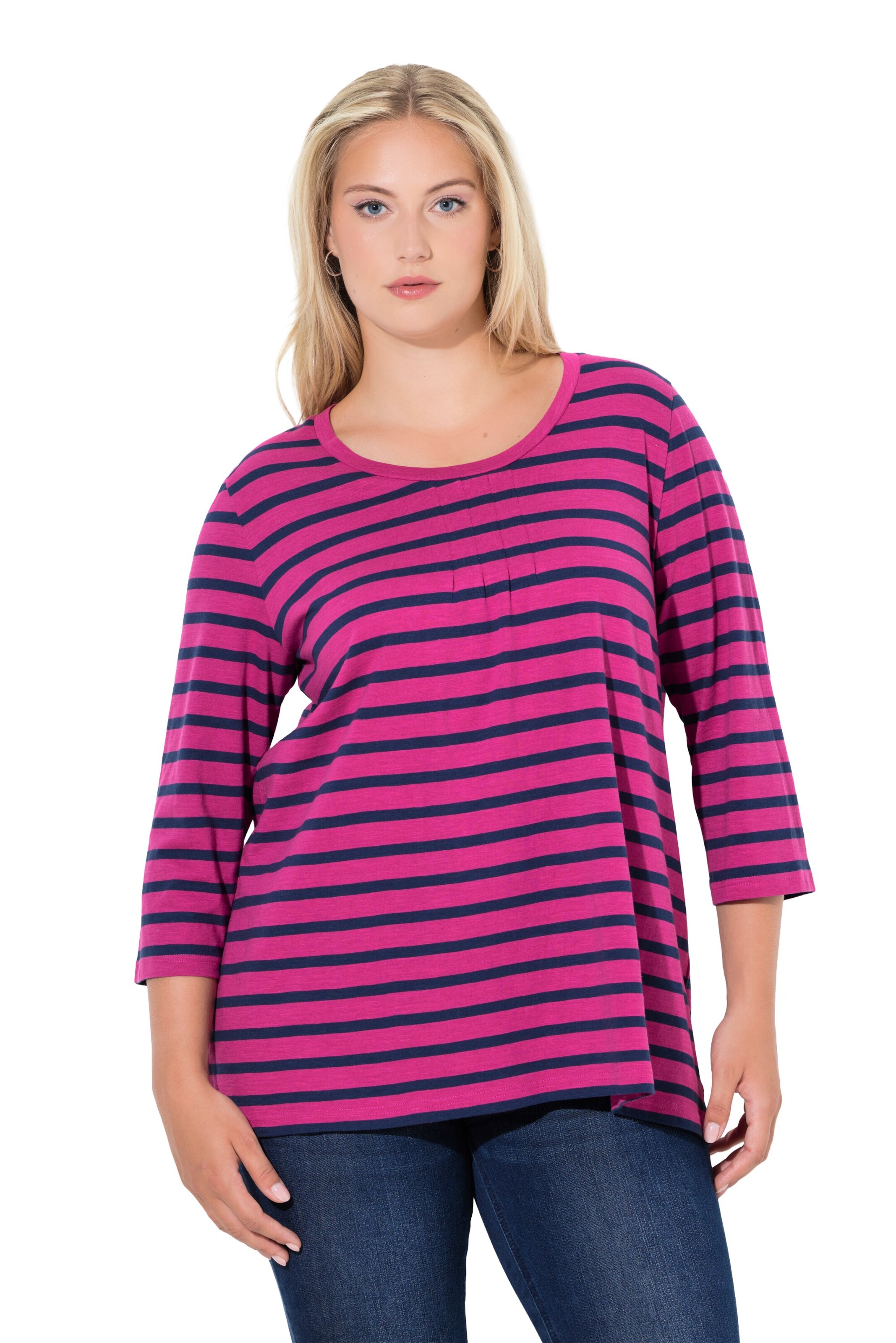 Ulla Popken Shirt in Pink: front