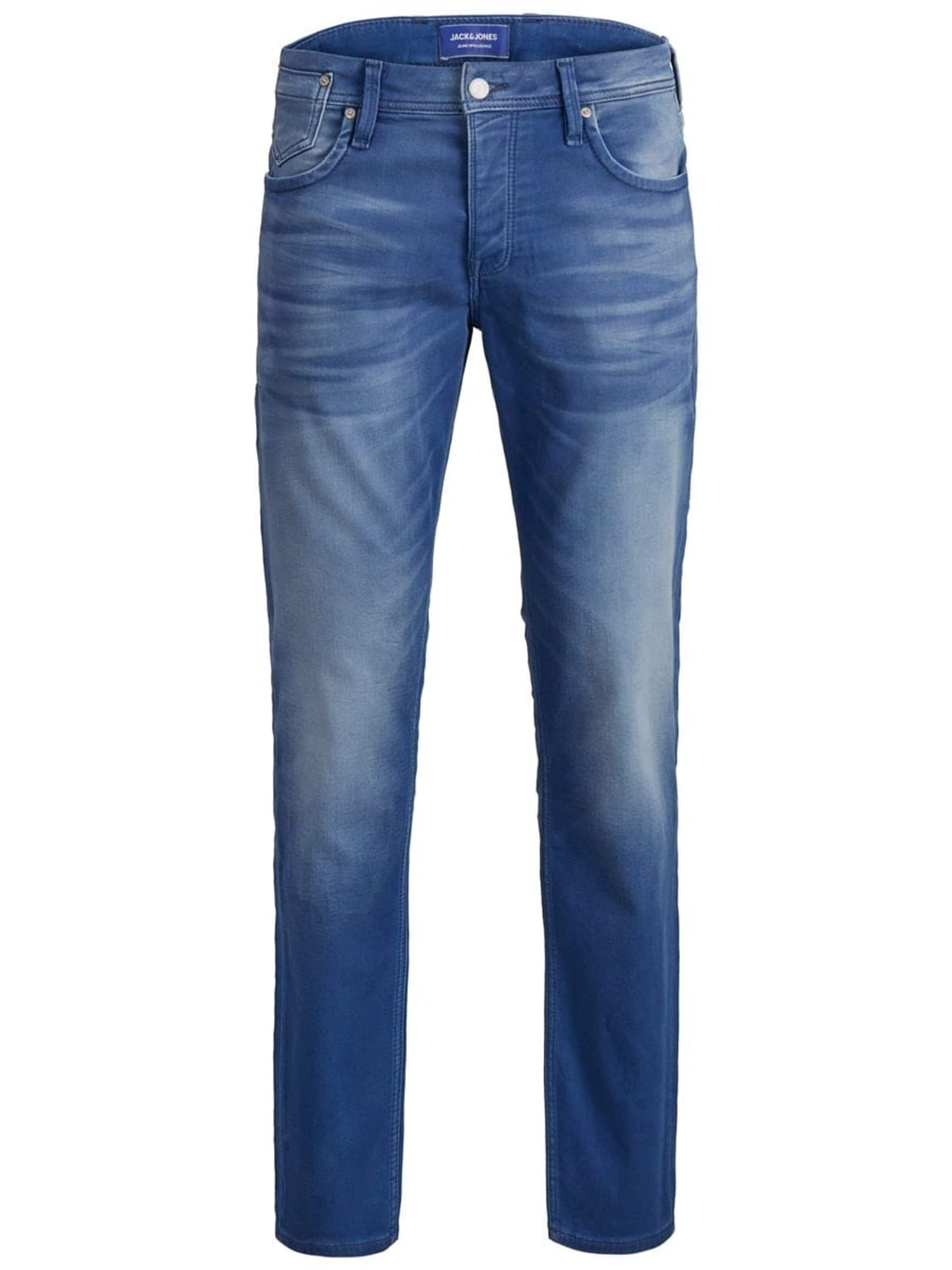 JACK & JONES Baggy Jeans in Blue: front