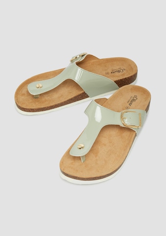 Sandales s.Oliver en vert