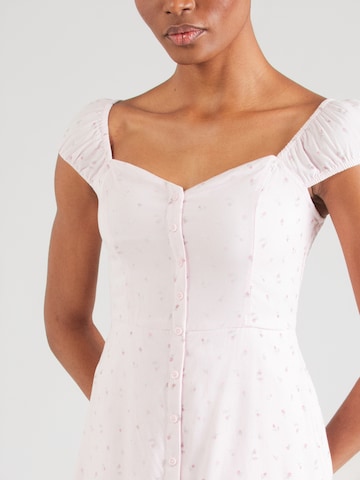 HOLLISTER Letnia sukienka w kolorze różowy