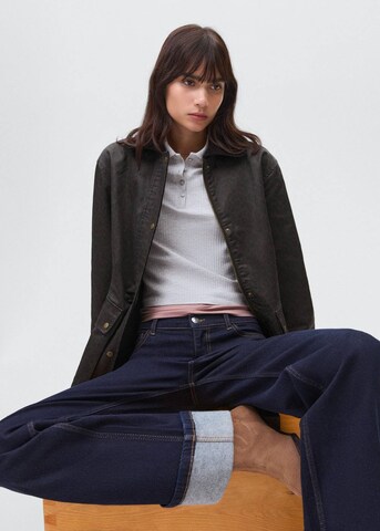 MANGO TEEN Parka in Schwarz