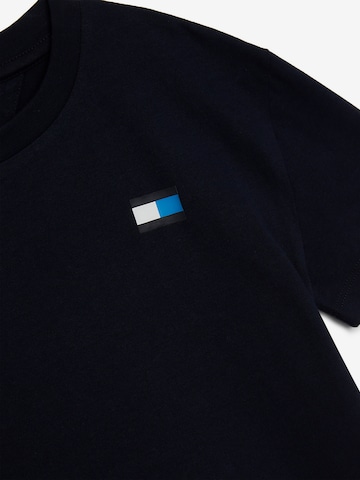Coupe slim T-Shirt 'Scanton' TOMMY HILFIGER en bleu