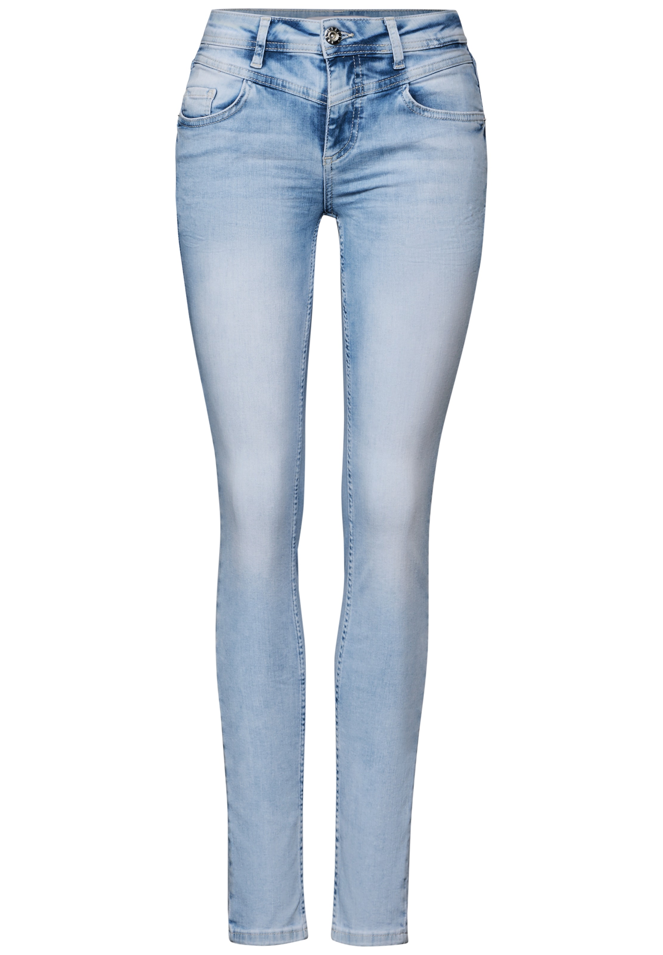 STREET ONE Loose fit Jeans in Blue: front