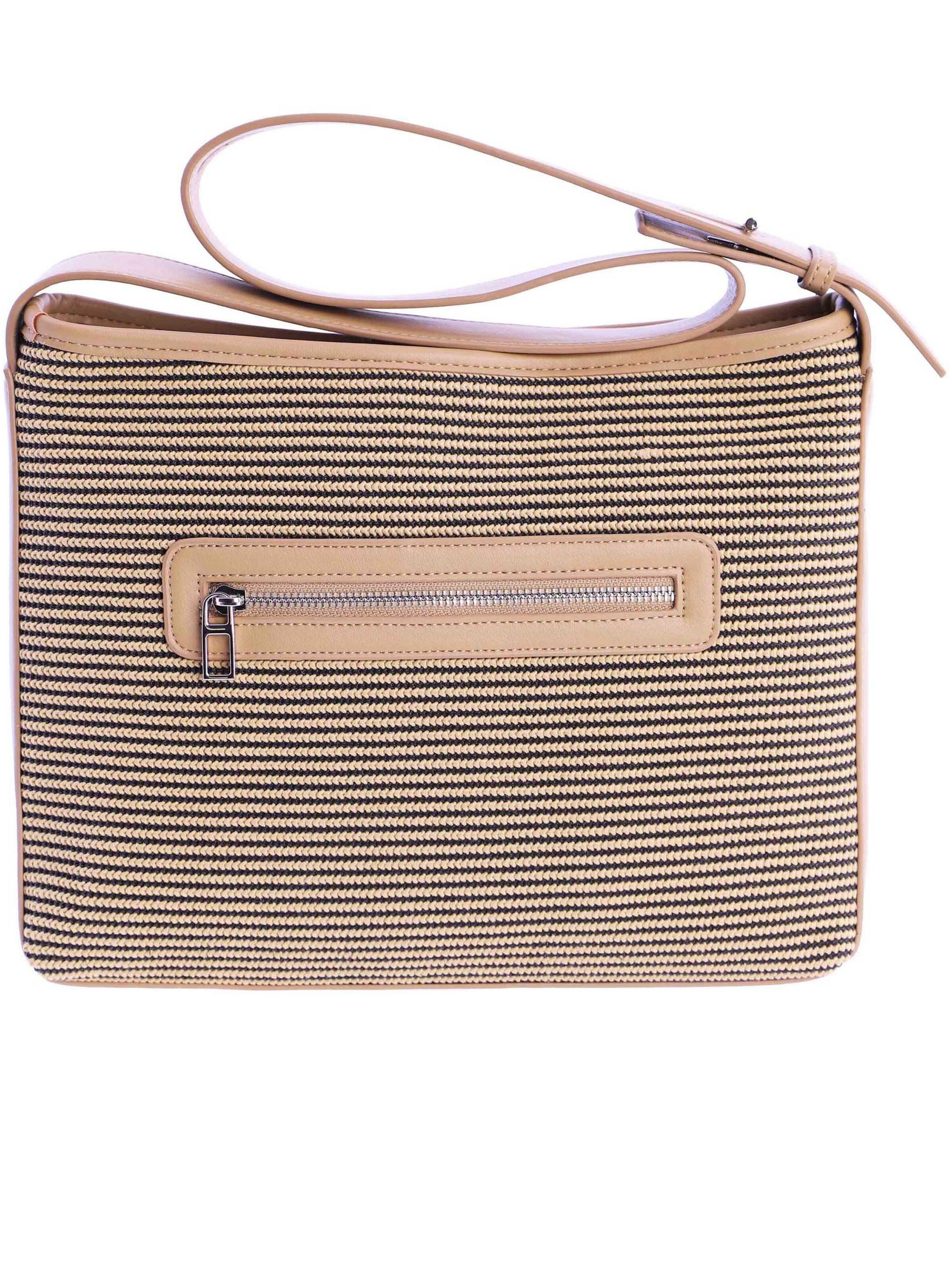 Don Algodon - Bolso de hombro 'Dorada' en beige