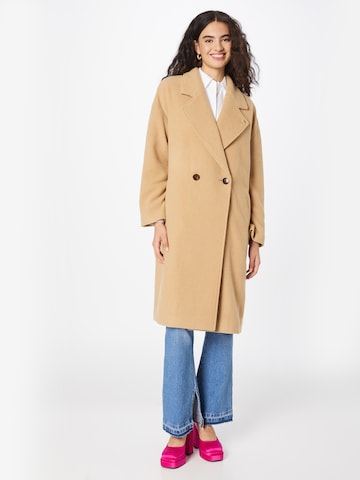 Fabienne Chapot Between-Seasons Coat 'Beth' in Beige: front