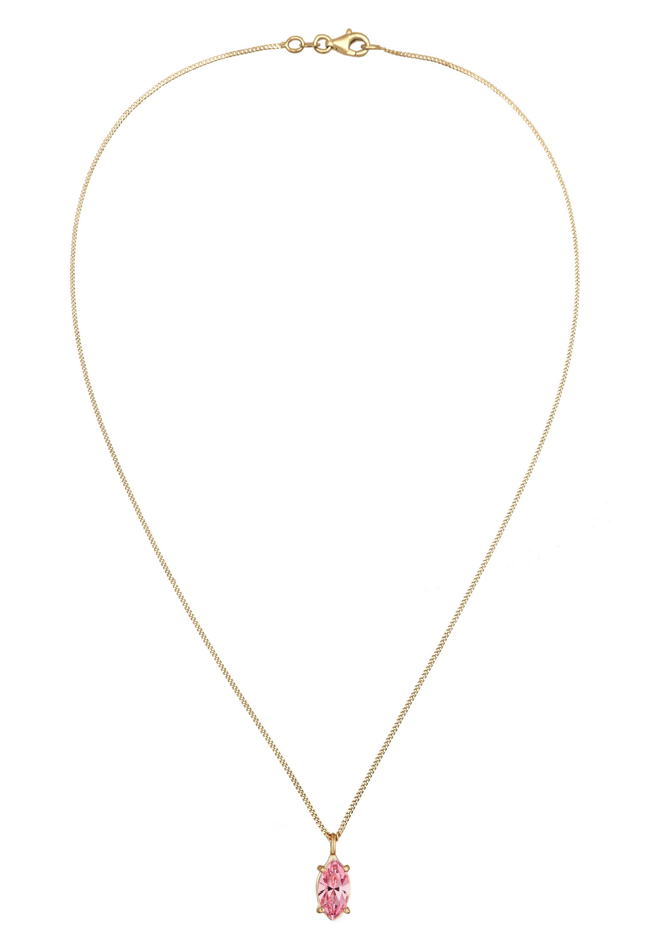 Chaîne ELLI en or : devant