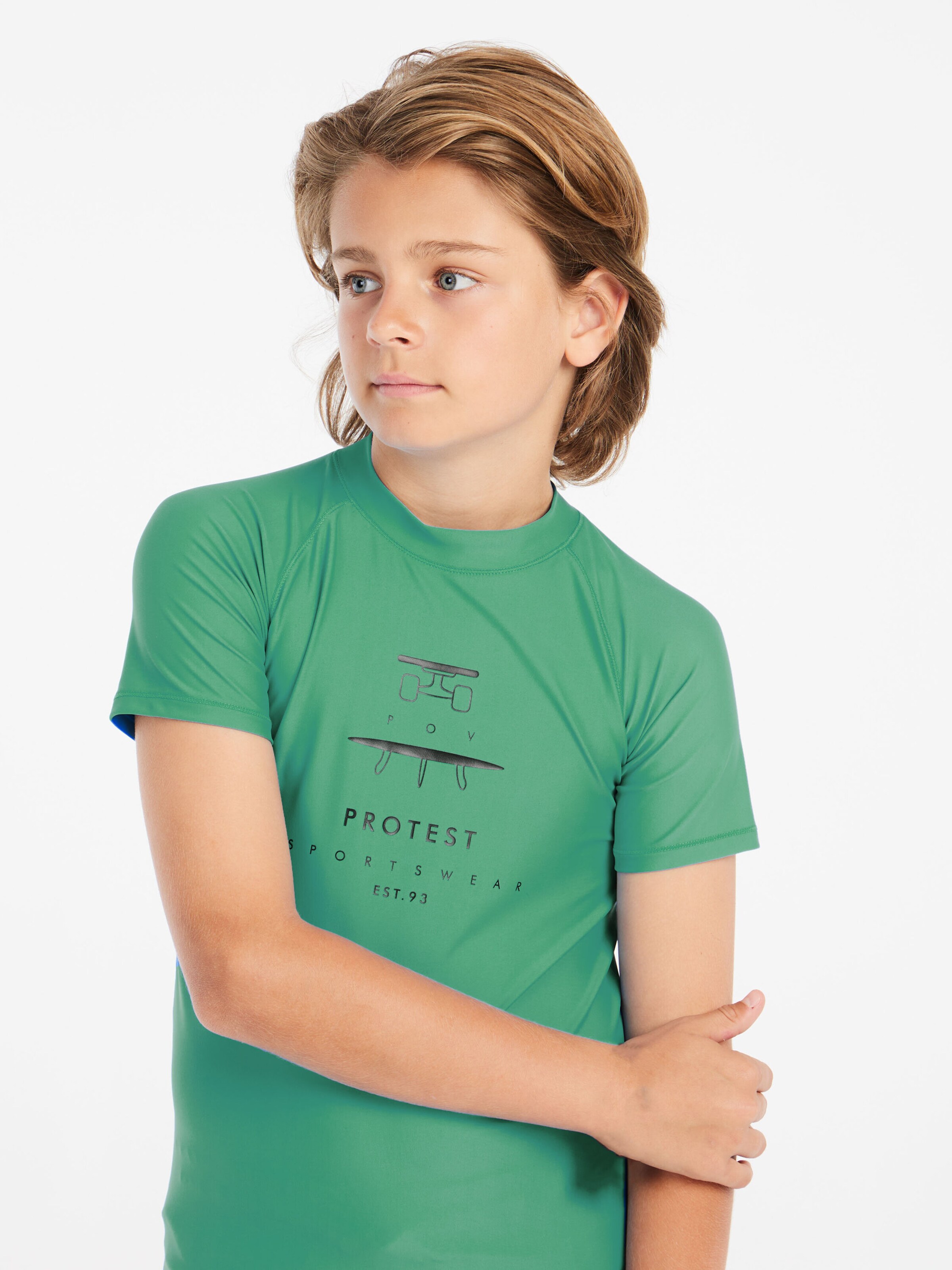 PROTEST Sports swimwear 'PRTEric JR' in Green