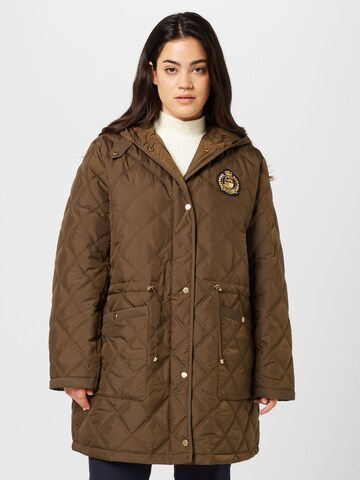 Lauren Ralph Lauren Plus Jacke in Grün: predná strana