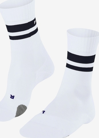 FALKE Athletic Socks 'TK2 Explore Cool' in White: front