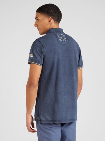 T-Shirt 'North Sea Trail' CAMP DAVID en bleu