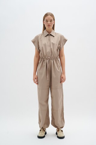 InWear Jumpsuit 'Isma' in Beige: voorkant