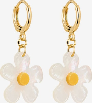 Fräulein Wunder Earrings 'Daisy' in Gold: front