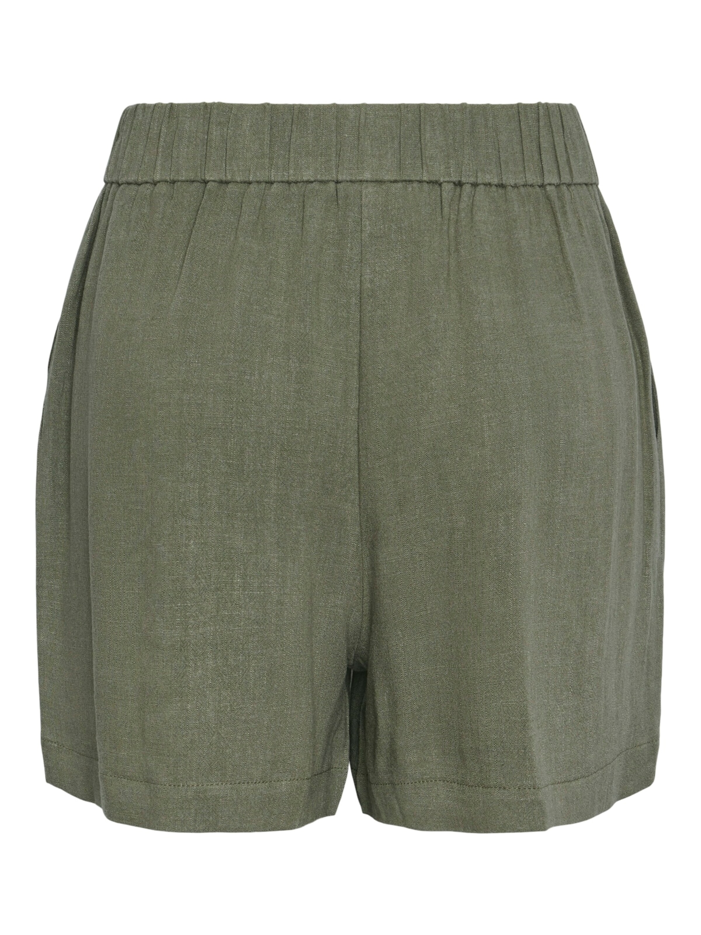 PIECES Regular Broek 'VINSTY' in Groen