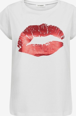 co'couture - Top ' Kiss ' en rojo: frente