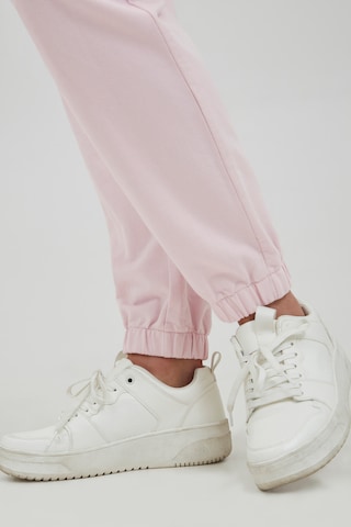 ICHI Tapered Pants 'IHVEA PA' in Pink