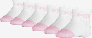 Chaussettes PUMA en blanc : devant