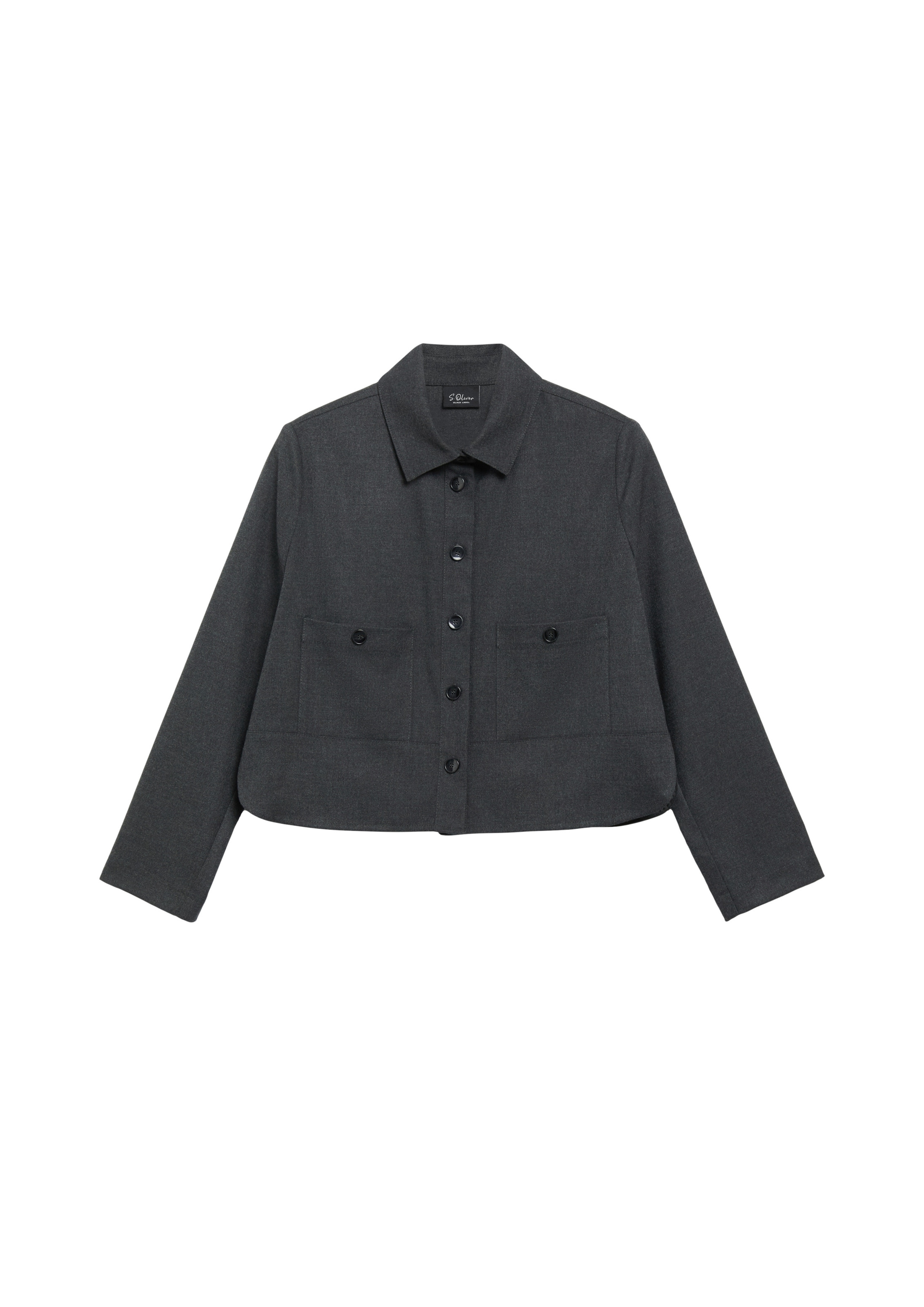 s.Oliver Jacke in XXS in dunkelgrau, Produktansicht