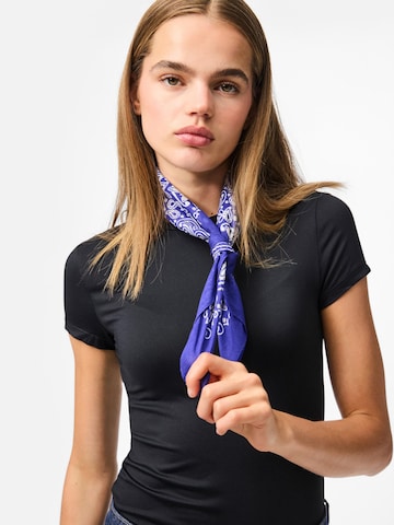 PIECES Sjaal 'Jolanda' in Blauw
