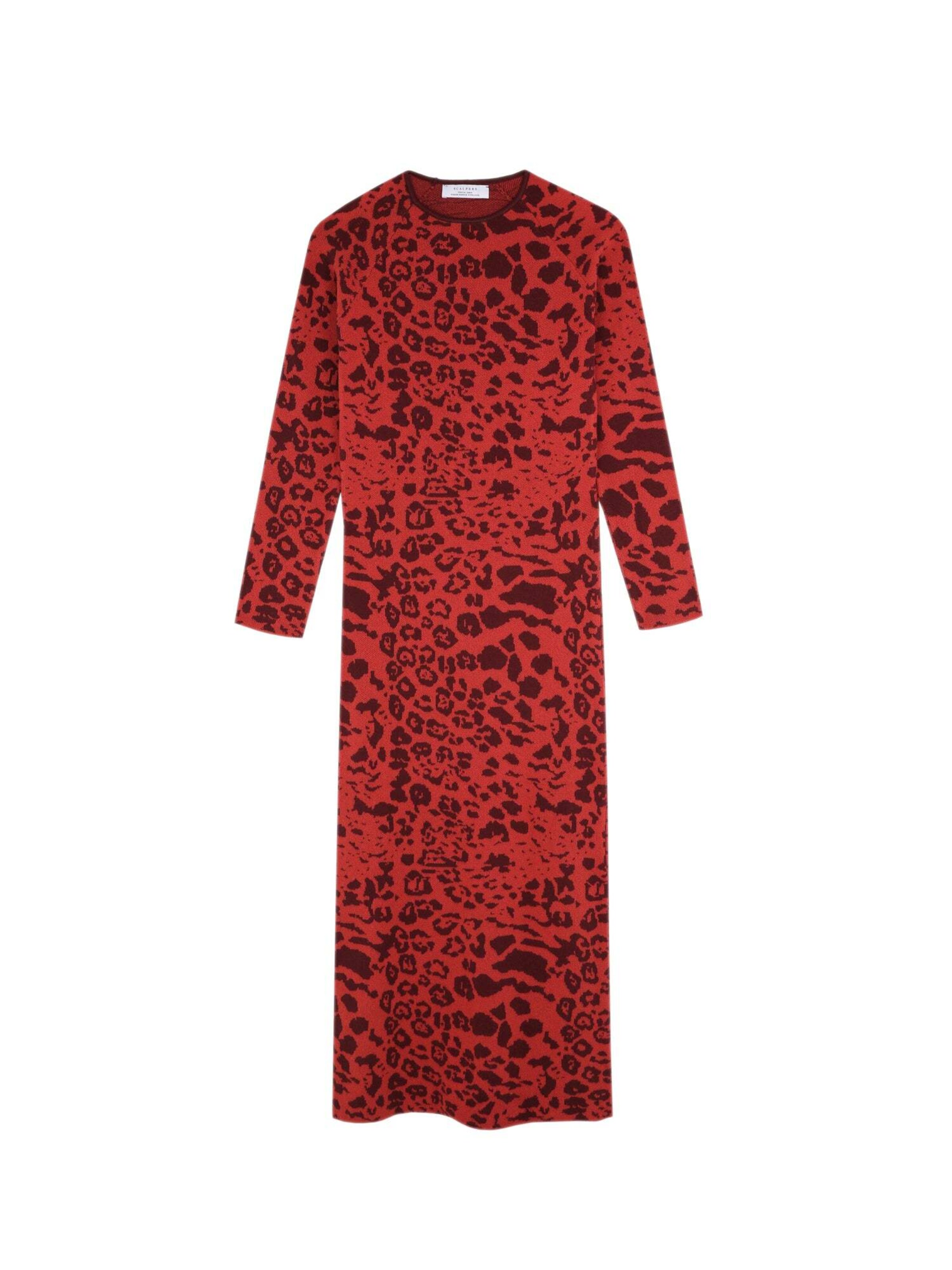 Scalpers Φόρεμα σε κόκκινο: μπροστά