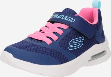 Skechers Kids Sneakers 'MICROSPEC MAX - RACER GAL' in Blue: front