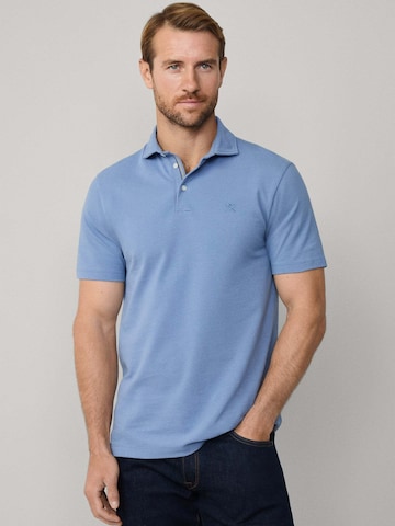 Hackett London Poloshirt in Blau: Vorderseite