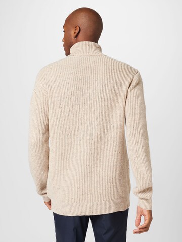 JACK & JONES Sweter 'BLURICH' w kolorze beżowy