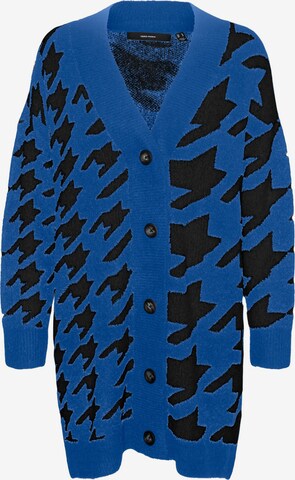 VERO MODA Strickjacke 'MIRA' in Blau: predná strana