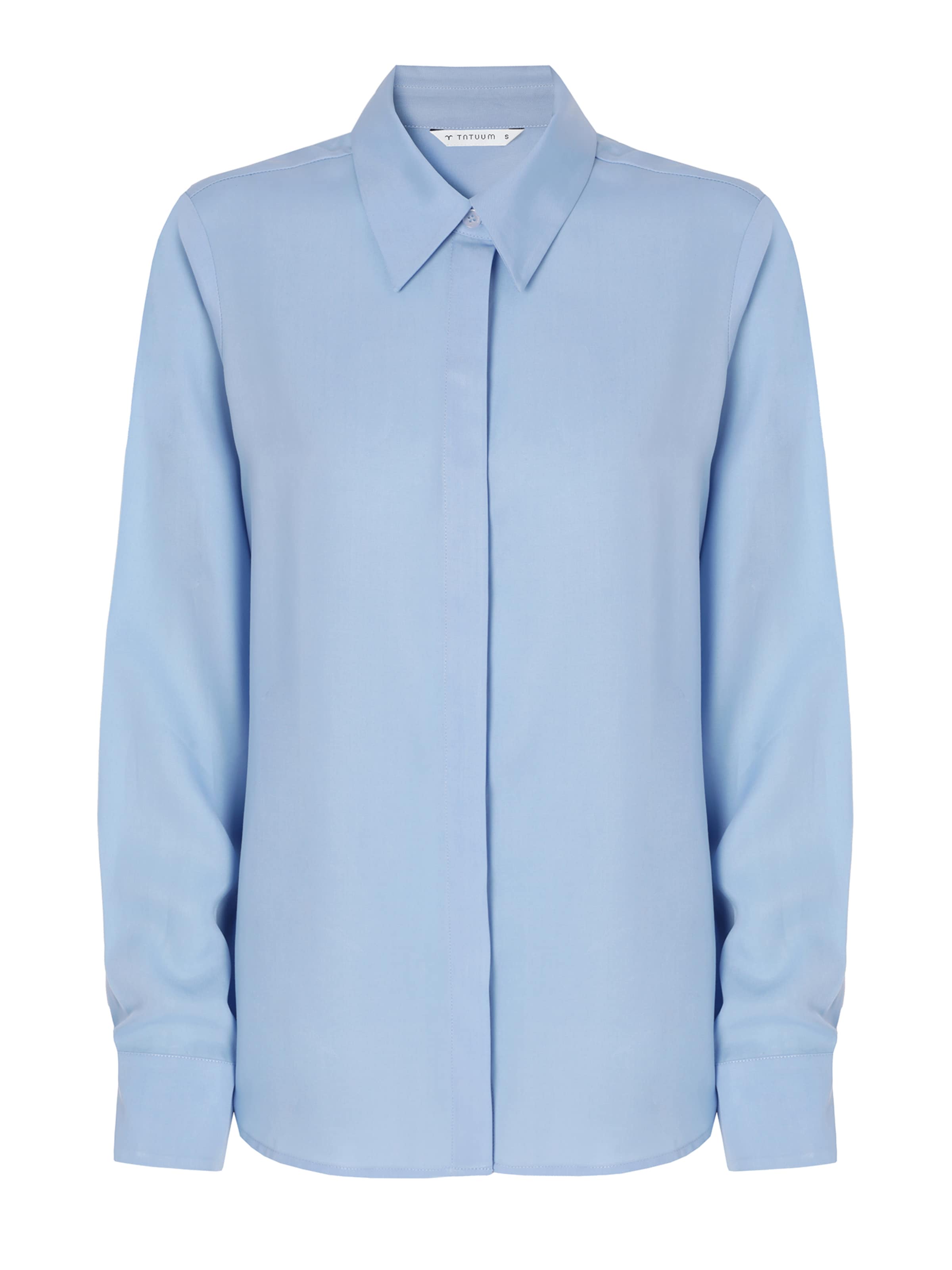 Chemisier 'Nikali' TATUUM en bleu : devant