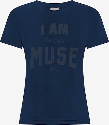DEHA T-Shirt in Blau: Vorderseite