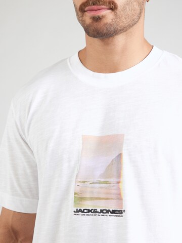 JACK & JONES Футболка 'JCOSAGO' в Белый