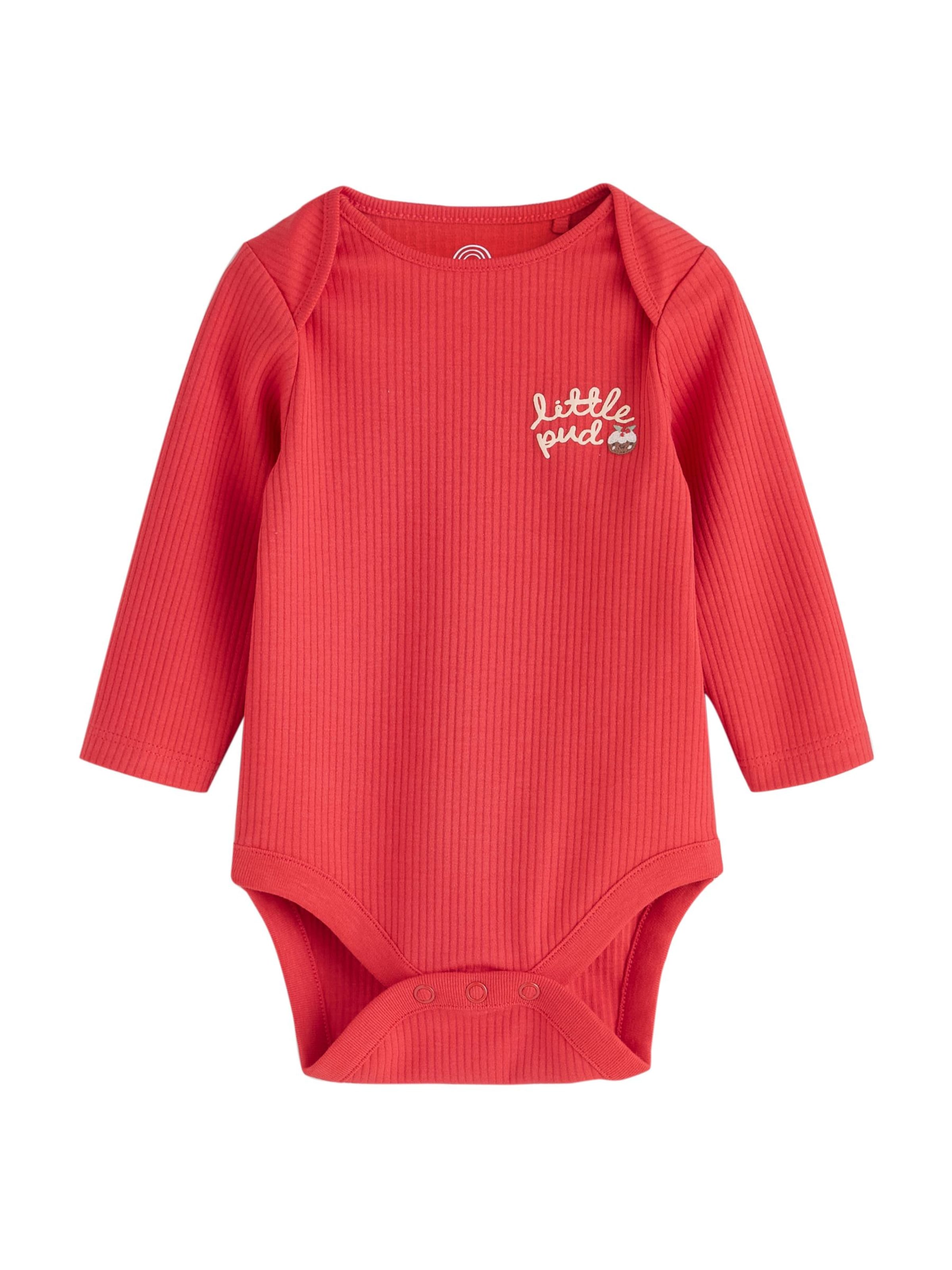 Next - Pijama entero/body en rojo: frente