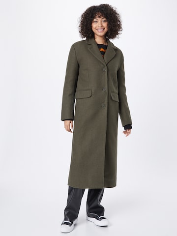 WEEKDAY Between-seasons coat 'Witt' in Green: front